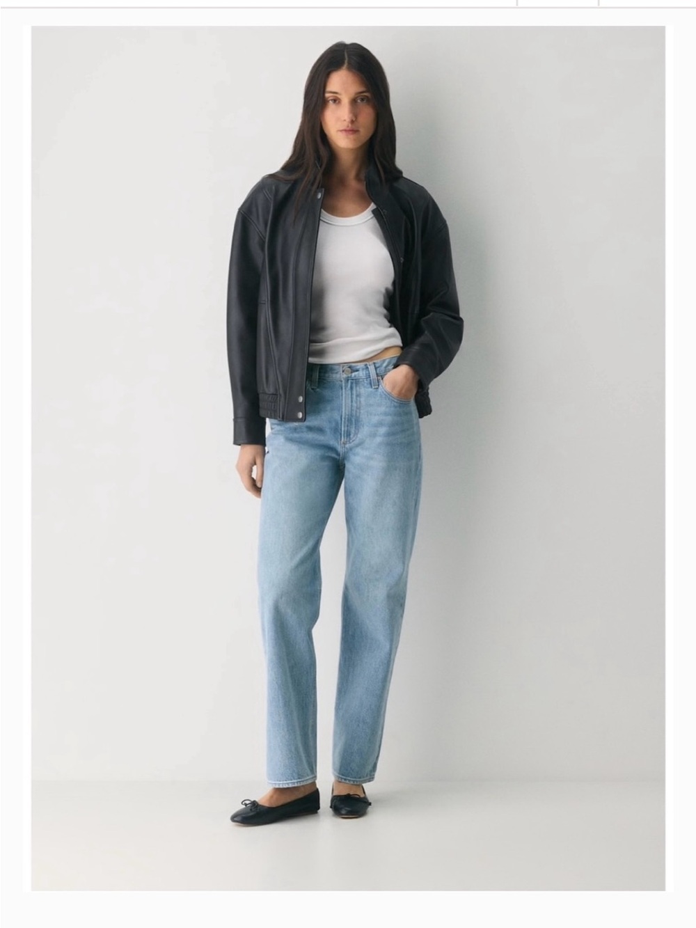 Denim Forum "The 90's Iggy Lo-Rise Baggy" Blue Jeans